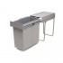 Система сортировки мусора ALBIO 25 40L серый пластик Система сортировки мусора ALBIO 25 40L серый пластик