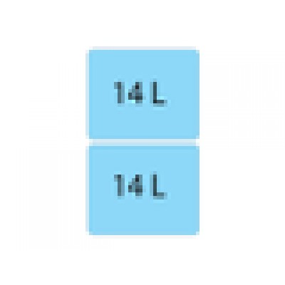 Система сортировки мусора ALBIO 20 2X14 L Система сортировки мусора ALBIO 20 2X14 L