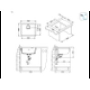 Мойка Alveus Quadrix 50 белый