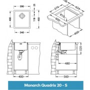 Мойка Alveus Quadrix Monarch 20