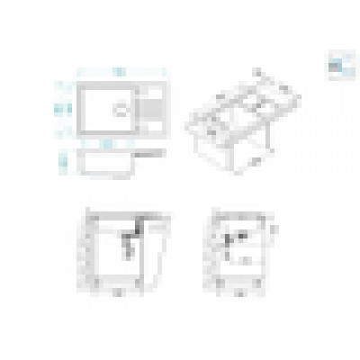 Мойка Alveus INTERMEZZO 130 бетон Мойка Alveus INTERMEZZO 130 бетон