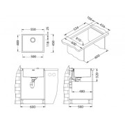 Мойка Alveus Quadrix Monarch 50