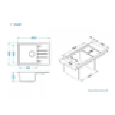Мойка Alveus INTERMEZZO 40 G91 Мойка Alveus INTERMEZZO 40 G91