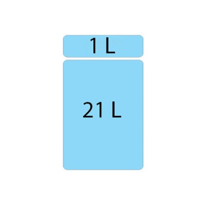 Система сортировки мусора ALBIO 20 1X21 L+0,5 L Система сортировки мусора ALBIO 20 1X21 L+0,5 L