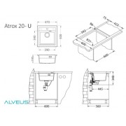 Мойка Alveus Atrox 20