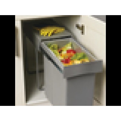 Система сортировки мусора ALBIO 25 40L серый пластик Система сортировки мусора ALBIO 25 40L серый пластик