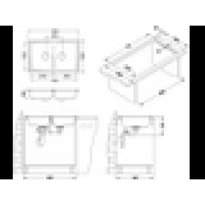 Мойка Alveus Line 90 Мойка Alveus Line 90