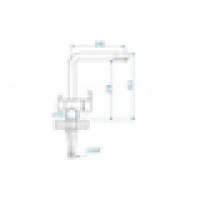 Смеситель Alveus Aquila G91 Смеситель Alveus Aquila G91