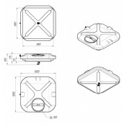 Бак для душа ЭКОПРОМ Rostok 110