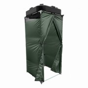 Кабина душевая дачная ЭКОПРОМ Rostok зеленая