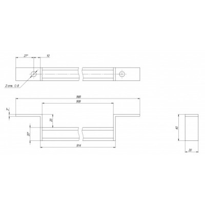 Опора душевого бака ЭКОПРОМ Rostok Опора душевого бака ЭКОПРОМ Rostok