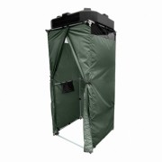 Кабина душевая дачная ЭКОПРОМ Rostok зеленая