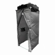 Кабина душевая дачная ЭКОПРОМ Rostok серая