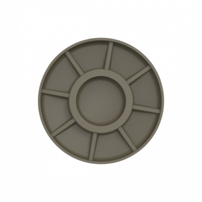 Крышка колодца ЭКОПРОМ Rostok коричневая Крышка колодца ЭКОПРОМ Rostok коричневая