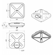 Бак для душа ЭКОПРОМ Rostok 150
