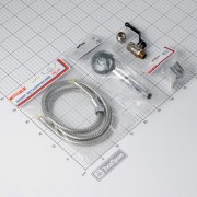 Лейка для душа ЭКОПРОМ с гибким шлангом 1,5м