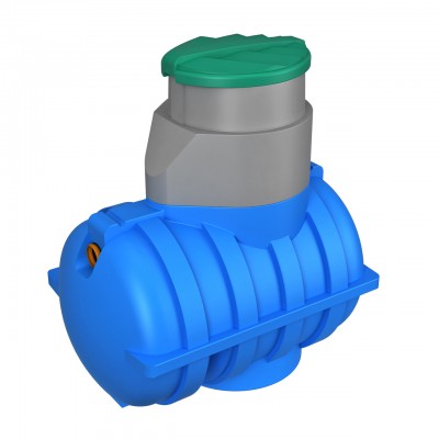 Емкость ЭКОПРОМ подземная U 1250 синяя Емкость ЭКОПРОМ подземная U 1250 синяя