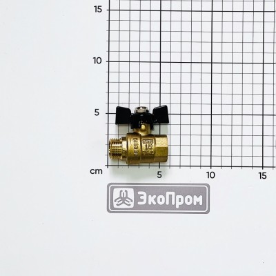 Кран шаровый ручка-бабочка ЭКОПРОМ Кран шаровый ручка-бабочка ЭКОПРОМ