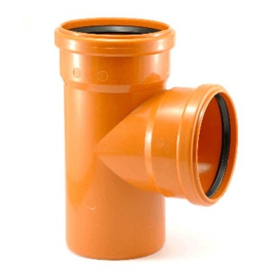 Тройник пластик ЭКОПРОМ 110х110х90 Политрон Тройник пластик ЭКОПРОМ 110х110х90 Политрон