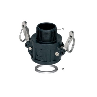 Муфта соединительная ЭКОПРОМ БРС G2 НР тип B Муфта соединительная ЭКОПРОМ БРС G2 НР тип B