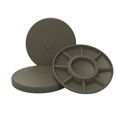 Крышка колодца ЭКОПРОМ Rostok коричневая Крышка колодца ЭКОПРОМ Rostok коричневая