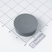 Заглушка ЭКОПРОМ ДУ 110 пластик
