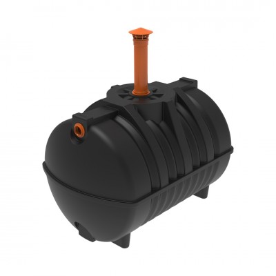 Емкость ЭКОПРОМ подземная G 3000 с шахтой Емкость ЭКОПРОМ подземная G 3000 с шахтой