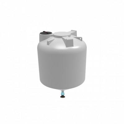 Емкость ЭКОПРОМ ЦКТ 5000л с патрубком 110мм с фланцем под плотность до 1.2 г/см³ белая Емкость ЭКОПРОМ ЦКТ 5000л с патрубком 110мм с фланцем под плотность до 1.2 г/см³ белая