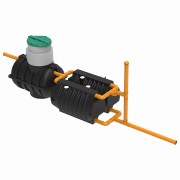 Комплект канализации ЭКОПРОМ Rostok Дачная