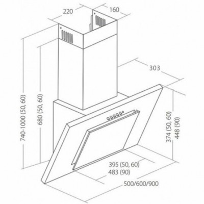 ВЫТЯЖКА AKPO WK-4 Nero duo 60 см. бежевый ВЫТЯЖКА AKPO WK-4 Nero duo 60 см. бежевый
