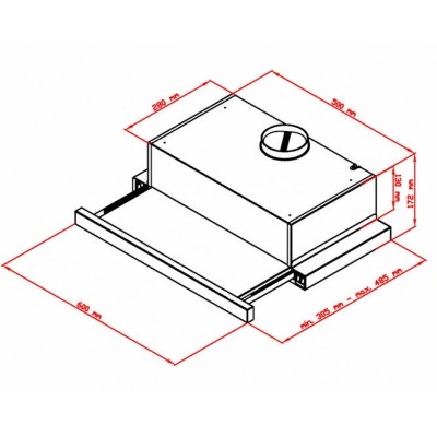 Вытяжка SIMFER 6006 Вытяжка SIMFER 6006