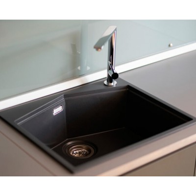 Мойка KitKraken Ocean Black чёрный 600х500 Мойка KitKraken Ocean Black чёрный 600х500