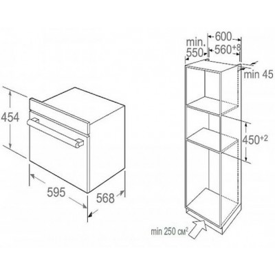 Духовка электрическая компактная MIDEA TF944EG9-BL Духовка электрическая компактная MIDEA TF944EG9-BL