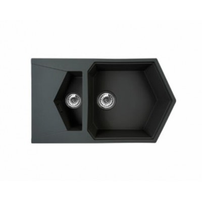 Мойка KitKraken Pond Black чёрный 850х500 Мойка KitKraken Pond Black чёрный 850х500