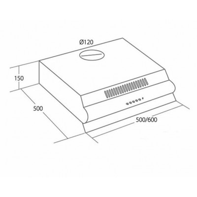 Вытяжка AKPO WK-7 Р3050 черный Вытяжка AKPO WK-7 Р3050 черный