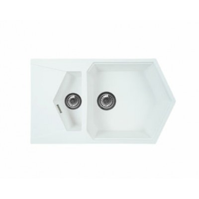 Мойка KitKraken Pond White белый 850х500 Мойка KitKraken Pond White белый 850х500