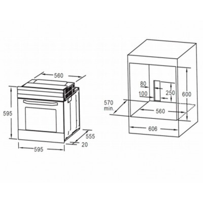 Духовой шкаф электрический AKPO PEA7009SED04 WH Духовой шкаф электрический AKPO PEA7009SED04 WH