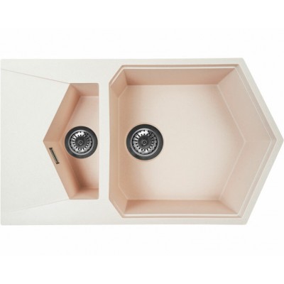 Мойка KitKraken Pond Creamy бежевый 850х500 Мойка KitKraken Pond Creamy бежевый 850х500