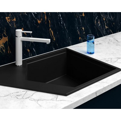 Мойка KitKraken River Black чёрный 775х500 Мойка KitKraken River Black чёрный 775х500