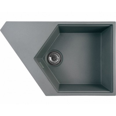 Мойка KitKraken River Graphite тёмно-серый 775х500 Мойка KitKraken River Graphite тёмно-серый 775х500