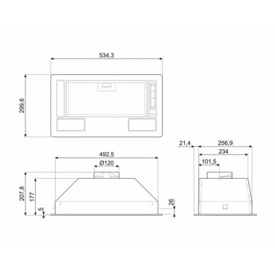 Вытяжка SMEG KSG52HE Вытяжка SMEG KSG52HE