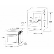 Духовой шкаф электрический AKPO PEA 6508F MMD01 IV