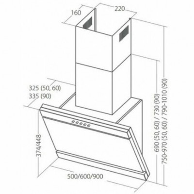 ВЫТЯЖКА AKPO WK-4 Kastos eco 90 см. белый ВЫТЯЖКА AKPO WK-4 Kastos eco 90 см. белый