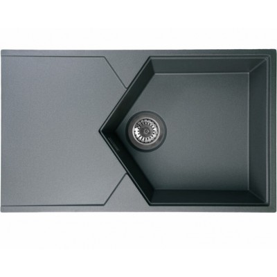 Мойка KitKraken Sea Graphite тёмно-серый 850х500 Мойка KitKraken Sea Graphite тёмно-серый 850х500