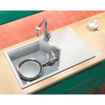 Мойка KitKraken Sea White белый 850х500 Мойка KitKraken Sea White белый 850х500