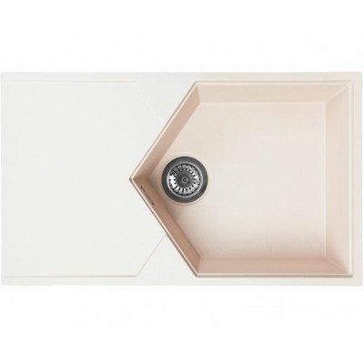 Мойка KitKraken Sea Creamy бежевый 850х500 Мойка KitKraken Sea Creamy бежевый 850х500