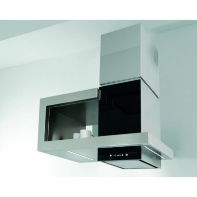 Вытяжка Sirius SLTC 86 80 см НЕРЖ-ЧЁРНОЕ СТЕКЛО Вытяжка Sirius SLTC 86 80 см НЕРЖ-ЧЁРНОЕ СТЕКЛО