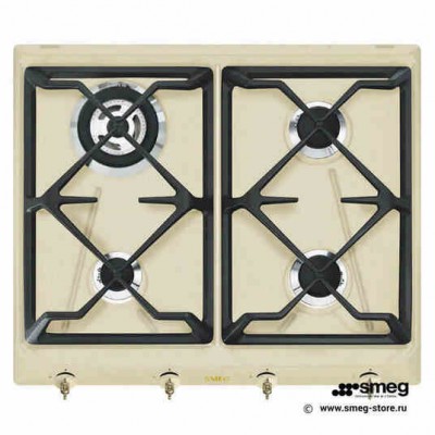 Варочная поверхность газовая SMEG SRV864POGH акция Варочная поверхность газовая SMEG SRV864POGH акция