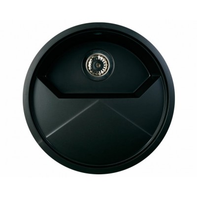 Мойка KitKraken Stream Black чёрный 510х510 Мойка KitKraken Stream Black чёрный 510х510