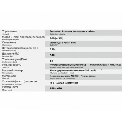 Вытяжка Sirius SLTC 78 90 см НЕРЖ-ЧЁРНОЕ СТЕКЛО Вытяжка Sirius SLTC 78 90 см НЕРЖ-ЧЁРНОЕ СТЕКЛО